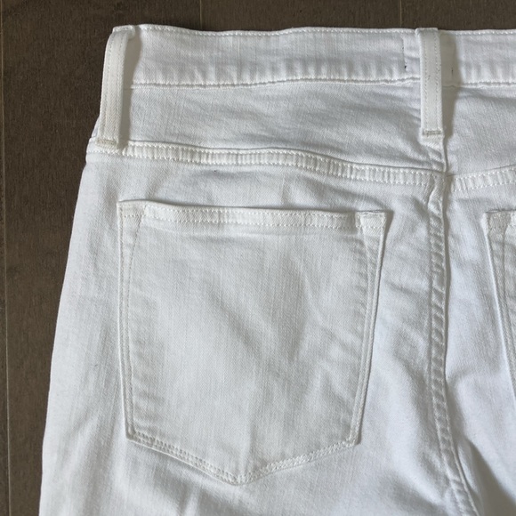 J. Crew 'Essential Stretch' 4 Button, 5 Pocket White Jeans - Picture 5 of 9